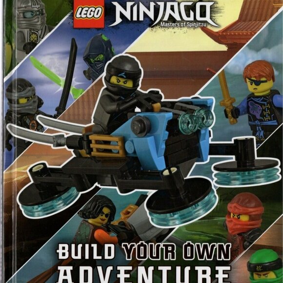 LEGO Ninjago Build Your Own Adventure: Greatest Ninja Battles Hardcover book NEW - Picture 1 of 3